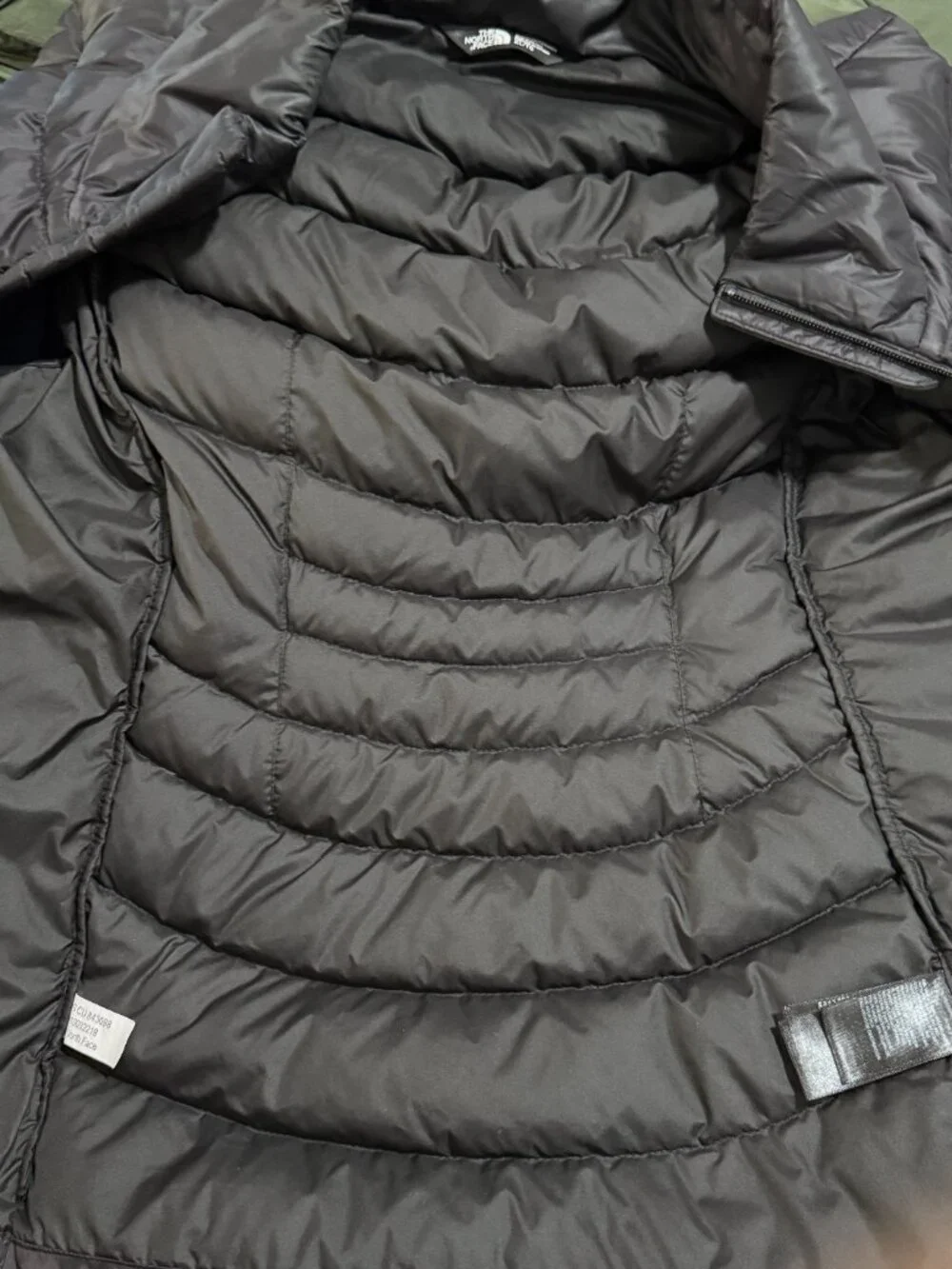 The North Face Vest Womens XL Black 550 Down Puffer Full Zip Insulated NF0A3JRN
